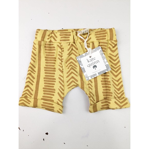 Quinn Stripe Shorts - Tan